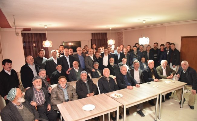 Başkan Arslan, mahallelilerle bir araya geldi