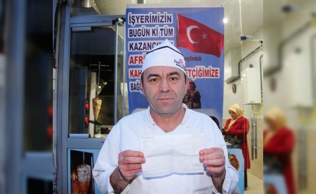 Bir günlük hasılatını Mehmetçik Vakfı'na bağışladı