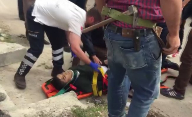 Çorum'da otobüsle çarpışan motosikletli öldü