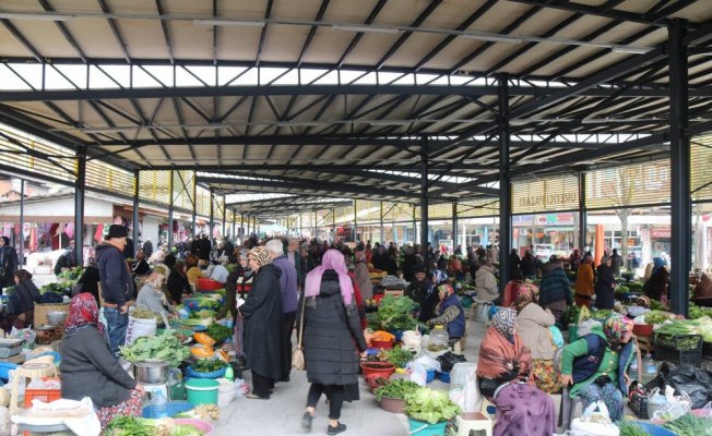 Ereğli'de pazar yeri iyileştirildi