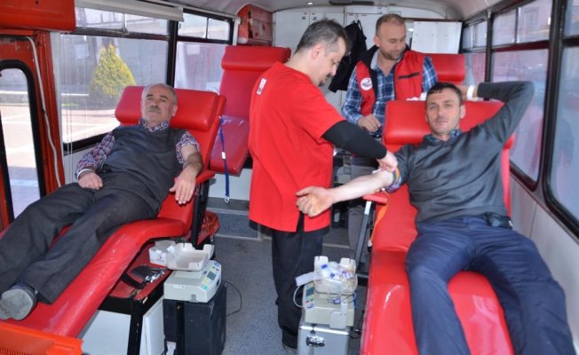 Hanönü'nde kan bağışı kampanyası