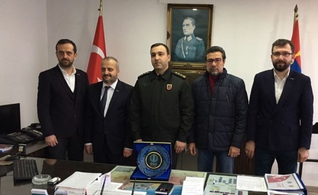 MÜSİAD'dan jandarmaya ziyaret