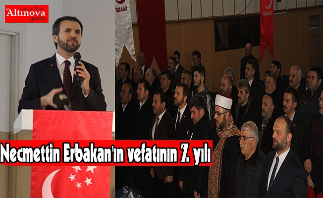 Necmettin Erbakan'ın vefatının 7. yılı