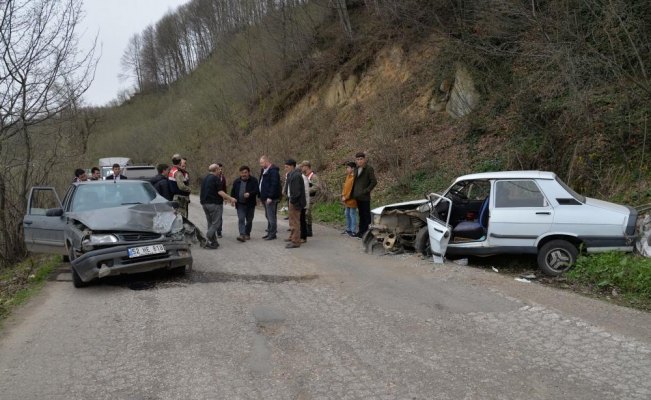 Ordu'da trafik kazası: 1 yaralı