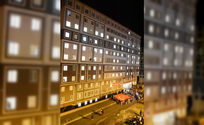 Üniversite öğrencilerinden Mehmetçik'e ışıklı destek