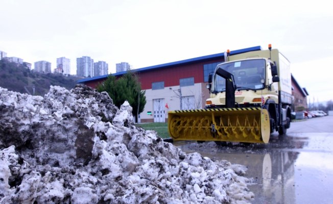 Yerli kar temizleme aracını 