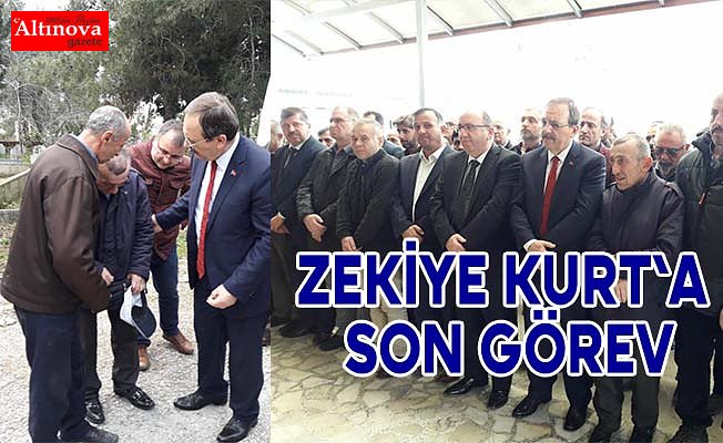 Zekiye Kurt`a son görev
