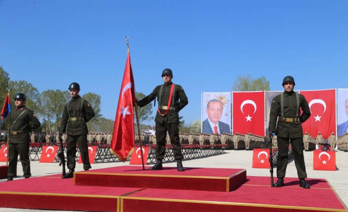 Acemi erler yemin etti