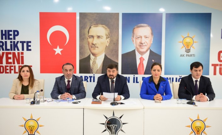AK Parti Giresun İl Başkanlığı yeni yönetimi