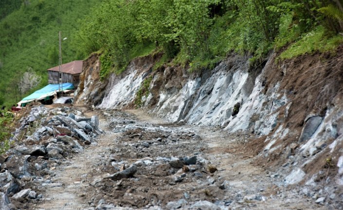 Altınordu'da yol çalışmaları