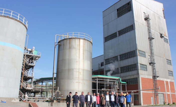 Amasya'da etil alkol üretimine başlandı