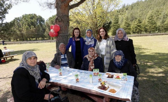 Amasya'da şehit aileleri ve gaziler piknikte buluştu