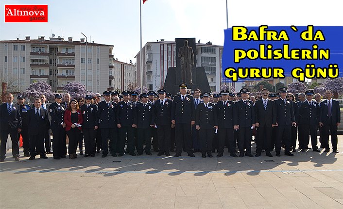 Bafra`da polisin gurur günü