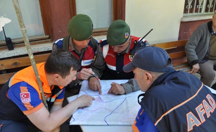 Bartın'da kayıp kişiyi arama çalışmaları
