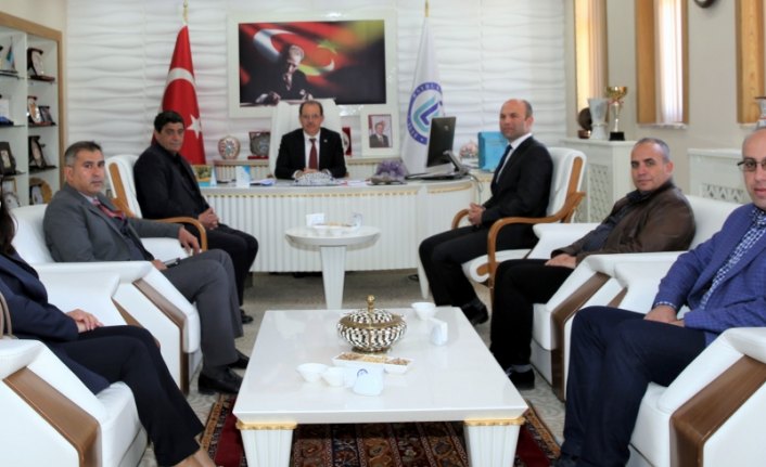 Bayburt Üniversitesi Rektörü Coşkun'a ziyaret