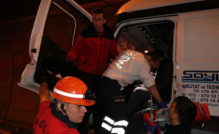Bolu Dağı Tüneli'nde trafik kazası: 1 ölü