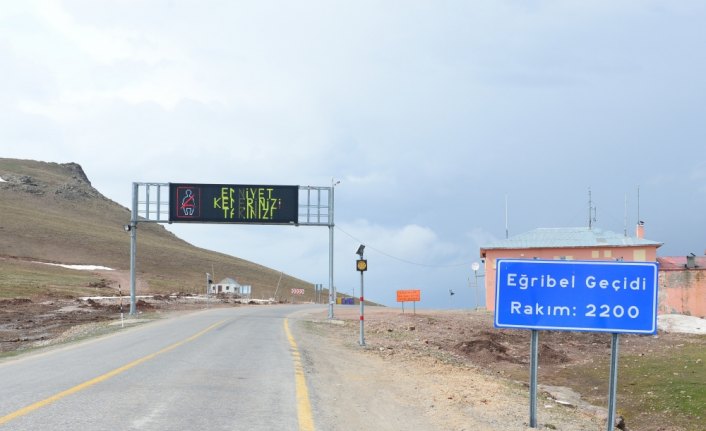 Eğribel Tüneli'nde ışığa 50 metre