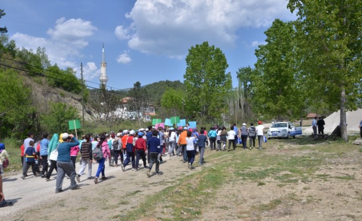 Hanönü'de obezite ile mücadele yürüyüşü düzenlendi