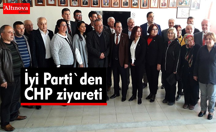 İYİ PARTİDEN CUMHURİYET HALK PARTİSİNE İADE-İ ZİYARET