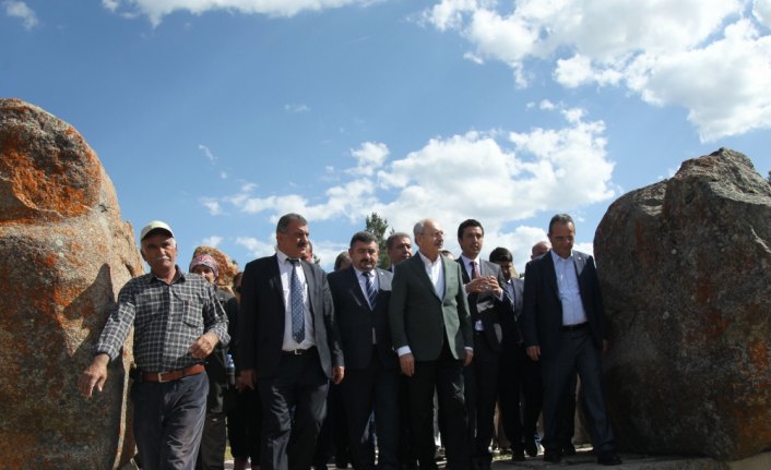 Kılıçdaroğlu Alacahöyük'ü gezdi