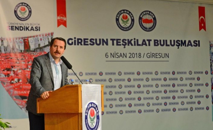 Memur-Sen Genel Başkanı Yalçın: