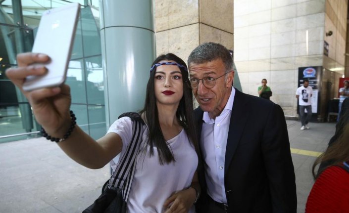 Trabzonspor kafilesi başkentte