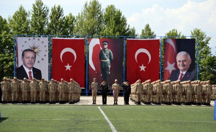 Uzman erbaşlar yemin etti