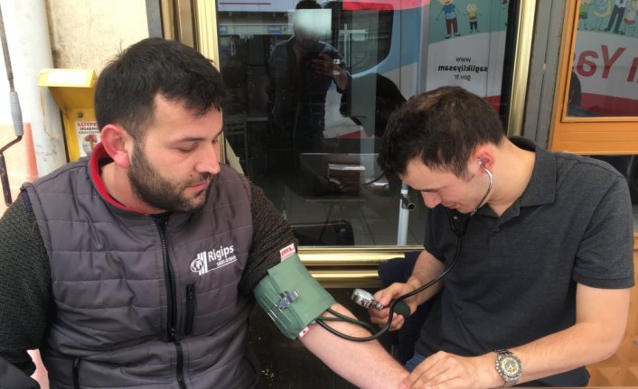 Yığılca'da sağlık taraması yapıldı
