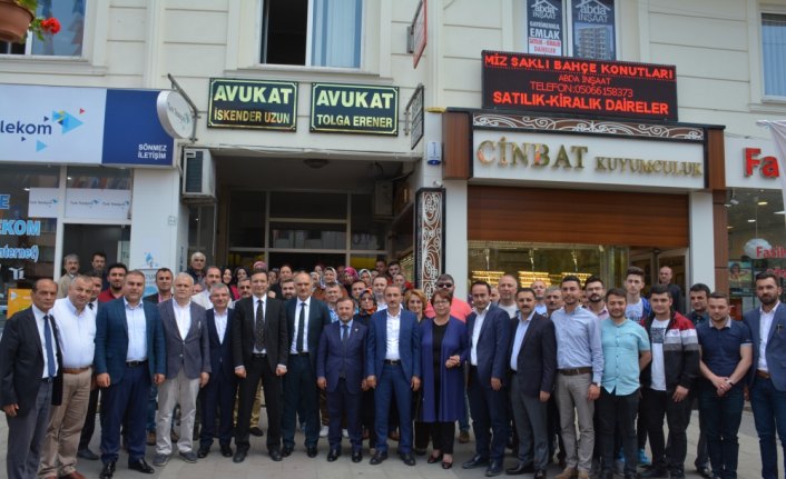 AK Parti Giresun milletvekili adaylarının Görele'yi ziyareti