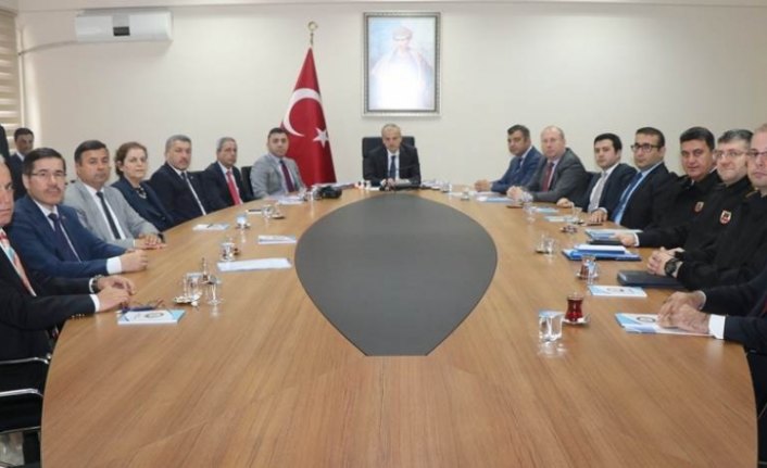 Bartın'da seçim güvenliği önlemleri ele alındı