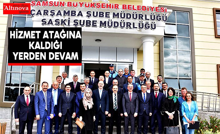 Başkan Şahin: Hizmet atağına kaldığı yerden devam