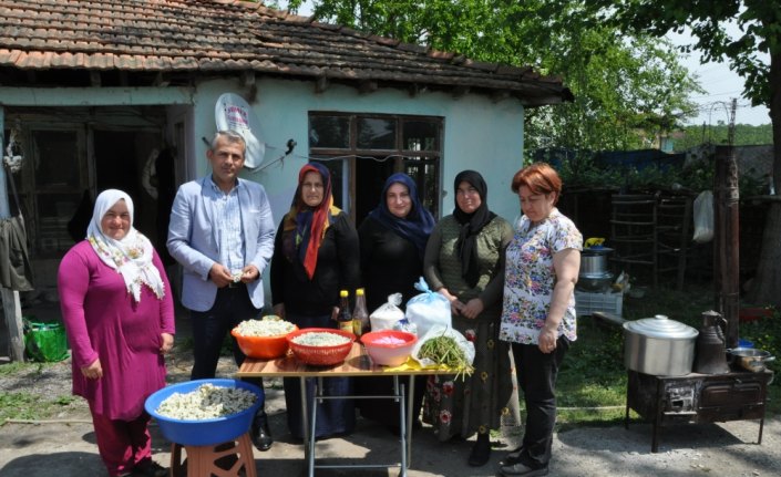 Çarşamba'da kadın üreticilere destek