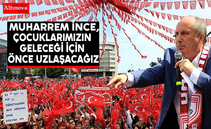 Çocuklarımızın geleceği için önce uzlaşacağız