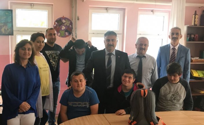 Emniyet Müdürü Aktaş engelli öğrencilerle buluştu