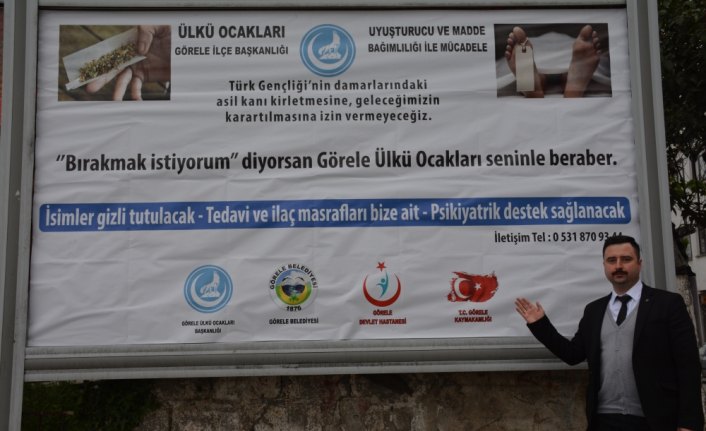 Görele'de uyuşturucuyla mücadele kampanyası