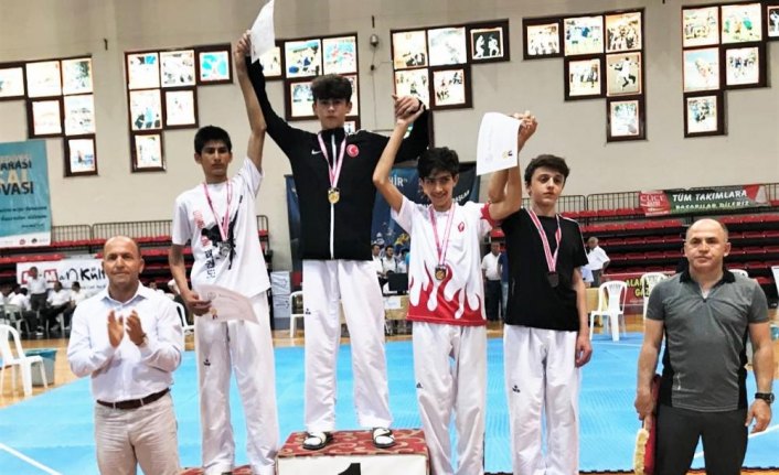 Kavaklı tekvandocu Türkiye şampiyonu oldu