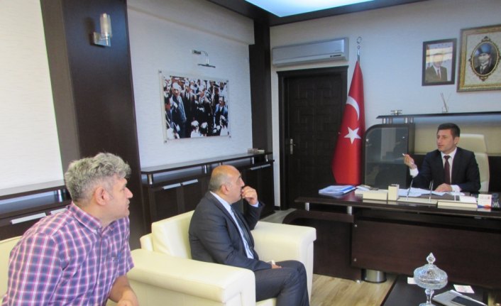 Kaymakam Vekili Onay'a ziyaret