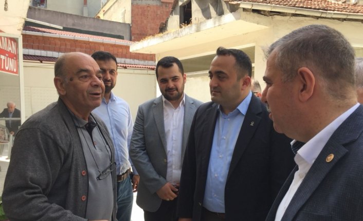 Milletvekili Maviş'ten esnaf ziyareti
