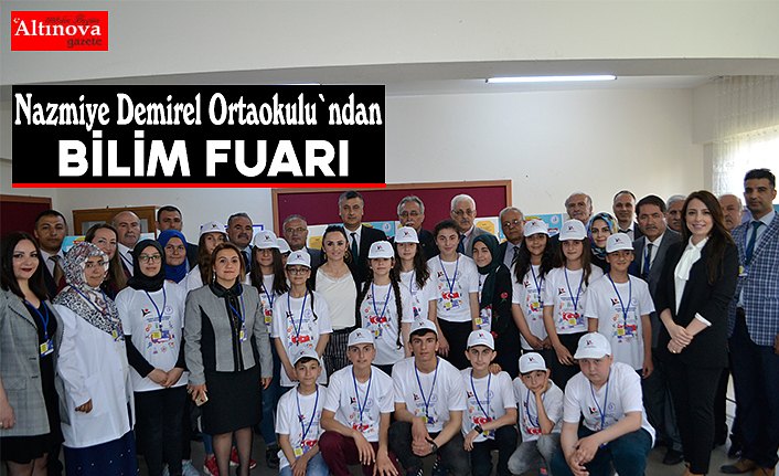 Nazmiye Demirel Ortaokulu`ndan Bilim Fuarı