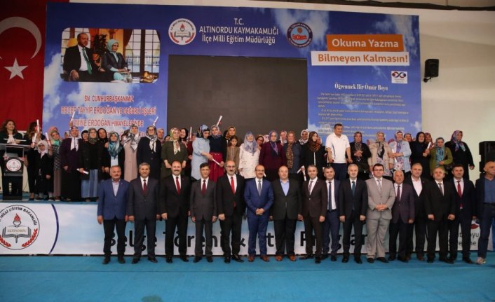 Ordu'da okuma yazma seferberliği