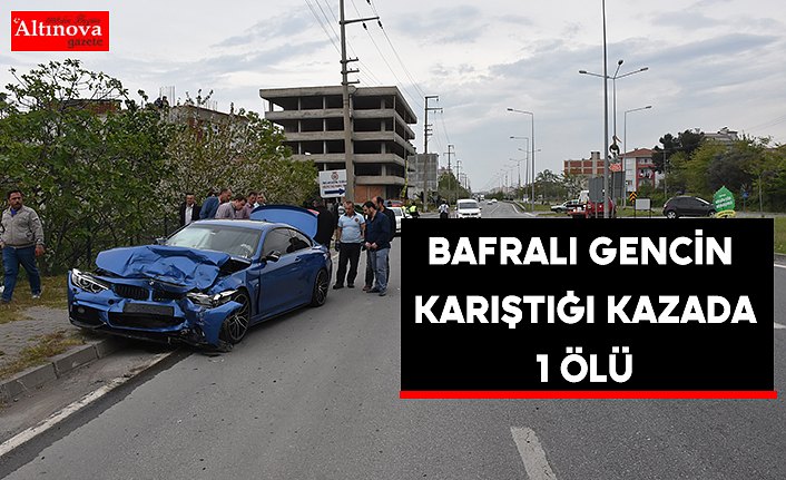 Samsun'da 2 otomobil çarpıştı: 1 ölü, 2'si ağır 4 yaralı