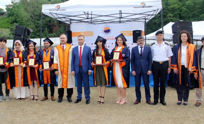 Sinop Üniversitesinde mezuniyet töreni