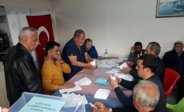 Su Ürünleri Kooperatifinin genel kurulu