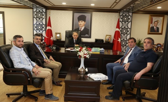 TUREB Başkanı Apalı'dan, Vali Doğanay'a ziyaret