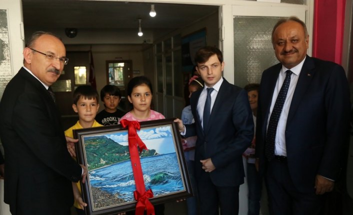 Vali Karadeniz, Çatalzeytin'i ziyaret etti