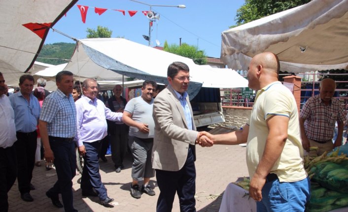 AK Parti Bartın Milletvekili Tunç'tan teşekkür ziyareti