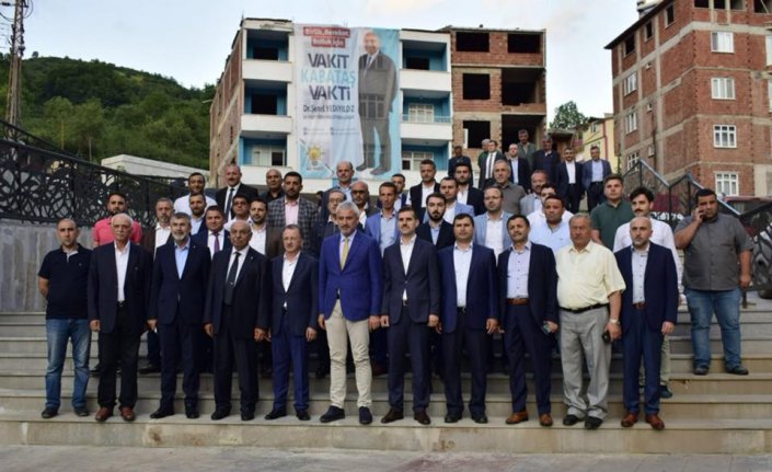 AK Parti Ordu Milletvekili adayı Yediyıldız'dan fabrika ziyareti