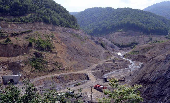 Alaplı'da dere ıslah çalışmaları