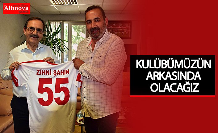 BAŞKAN ŞAHİN’DEN SAMSUNSPOR’A ZİYARET