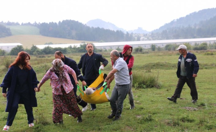 Bolu'da yıldırım düştü: 1 ölü